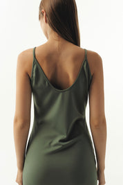 Midi Dress - Olive - ALBAA Design